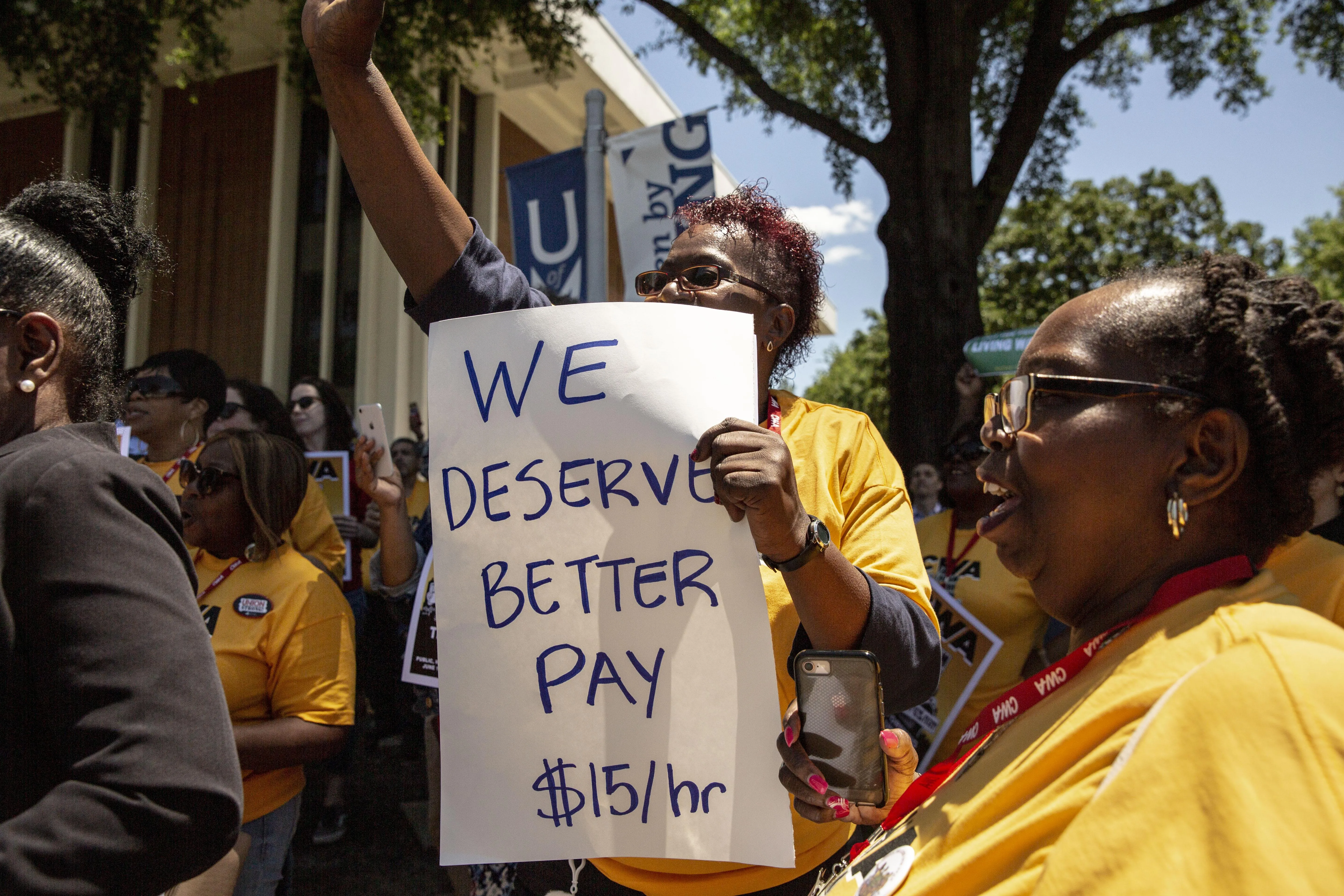 "We Deserve Better Pay" Memphis Public Sector 2019