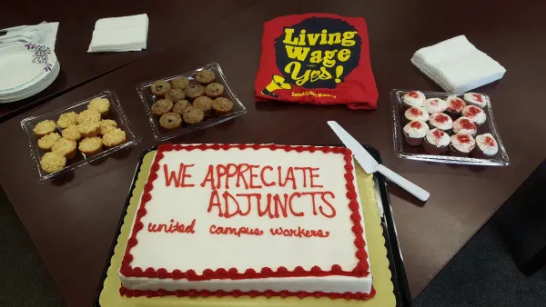 We love adjuncts cake