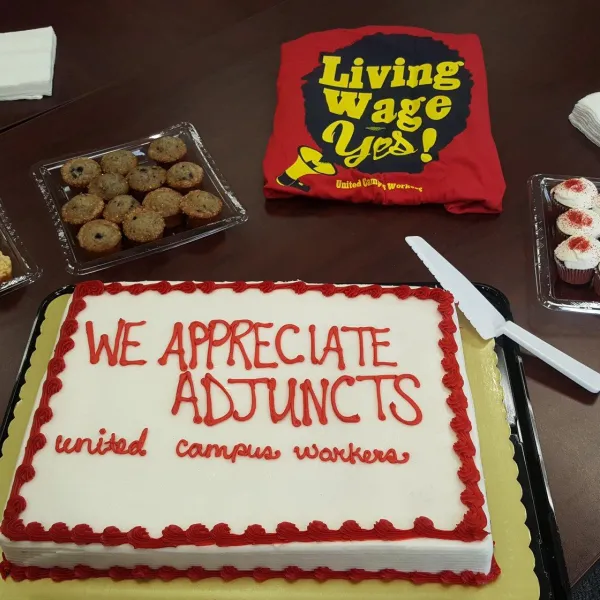 We love adjuncts cake